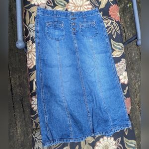 Gap Jeans vintage denim skirt size 6